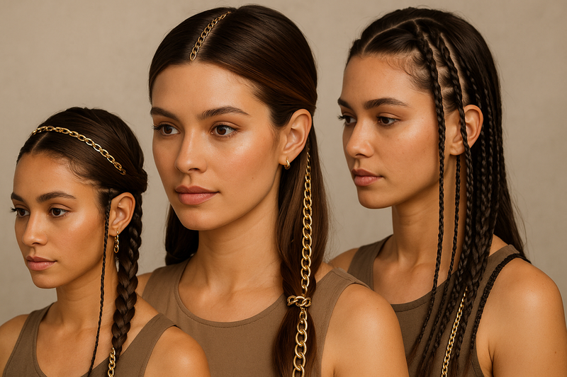 Hair Chain Styling: 5 Ways to Elevate Your Look
