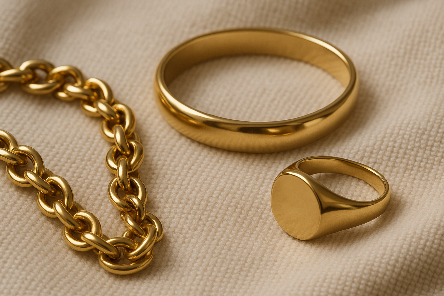 Why 316L Base Metal Jewelry Is the Best Choice for Anti-Tarnish Wear in gold color 