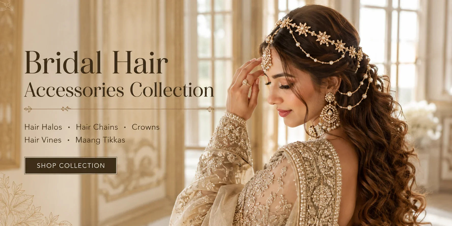 10 Types of Bridal Hair Accessories Every Indian Bride Needs