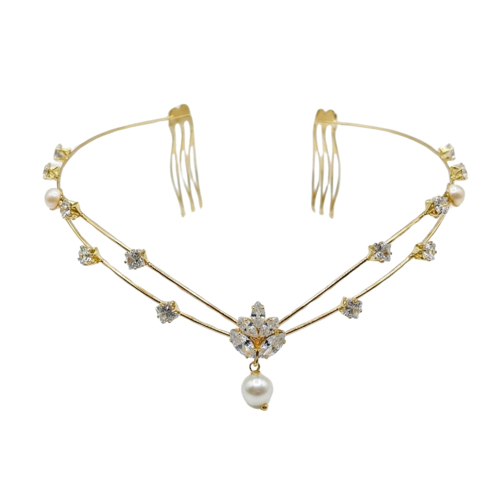 Aphrodite Celestial Pearl Crown