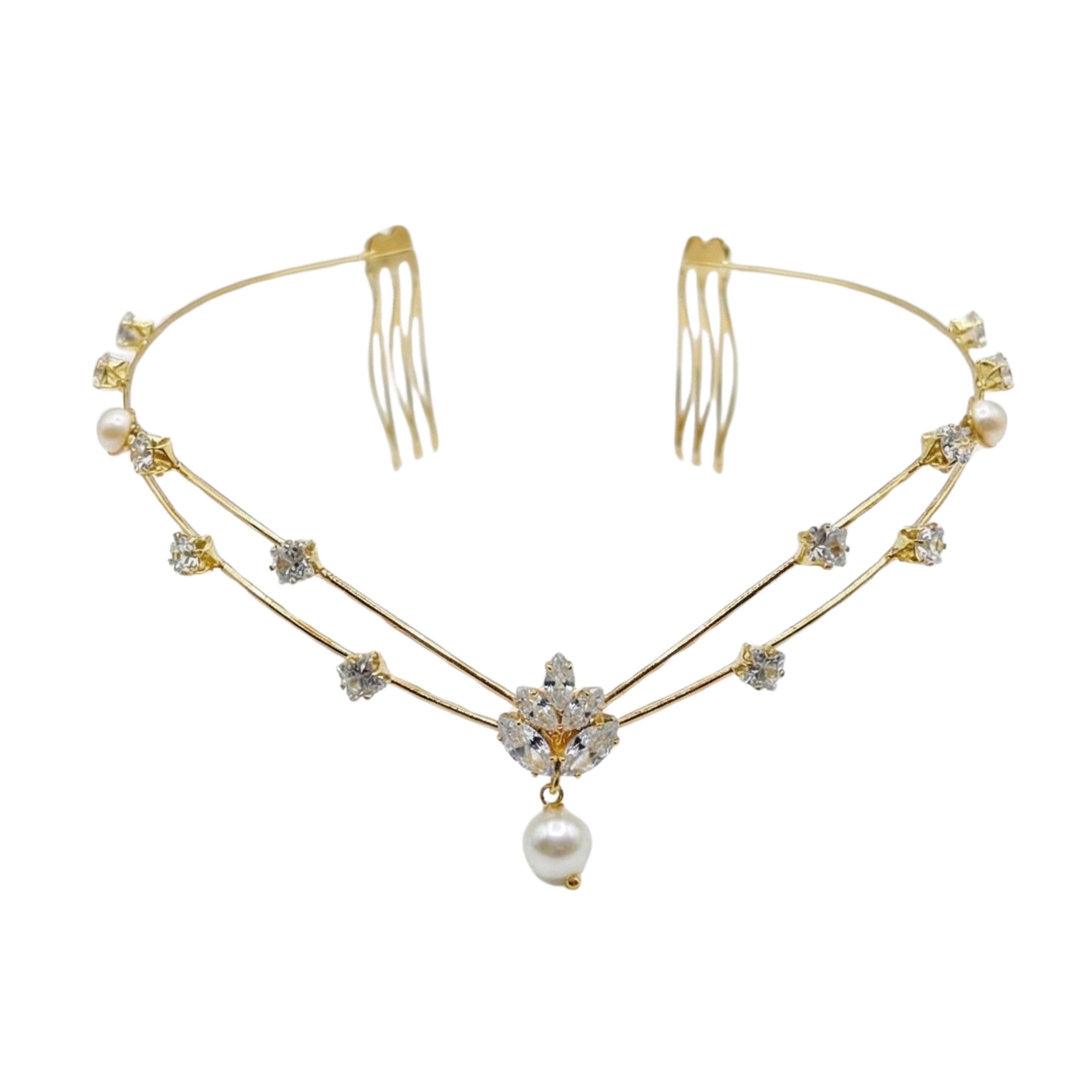 Aphrodite Celestial Pearl Crown