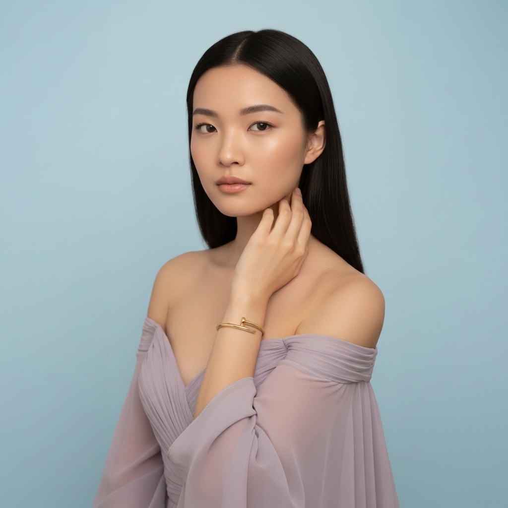 Aurum Nail Cuff Bracelet | Gold Nail Bangle for Women & Men | Unisex Fashion Jewellery