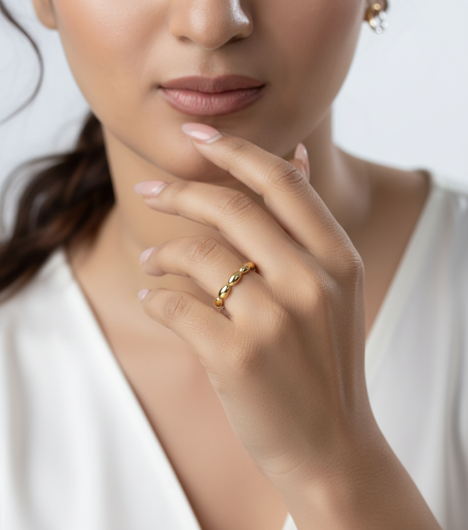 Bubble Burst Ring - ORYX TREND RingThe eye-catching Bubble Burst Ring adds a unique touch to any outfit. With its playful design and popping colors, it's sure to make a statement. The perfect accessory for any fashion-forward individual looking to add some fun to their style. Material: 316 L Grade Stainless steel Plating: 18k Specification: Eco Friendly, Anti Tarnish And Long DurabilityDefault Title#