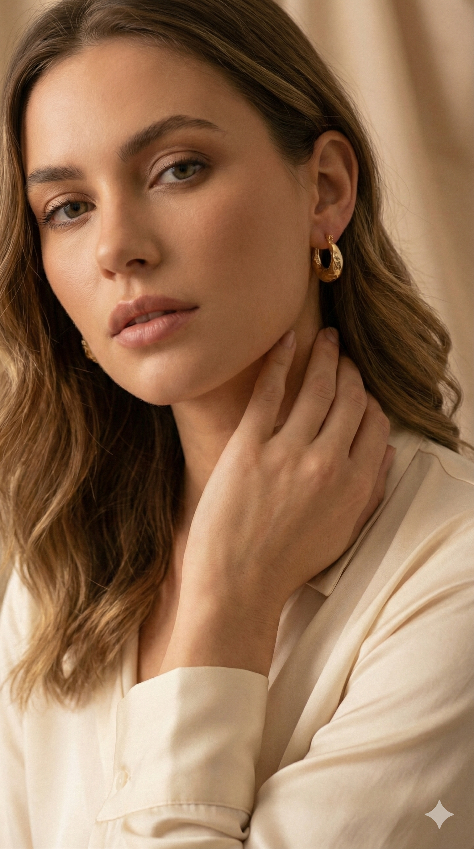 Carved Gold Chunky Hoop Earrings - Textured Huggies - ORYX TREND EaringElevate your earring stack with the ORYX trend Carved Gold Chunky Hoop Earrings. These small, substantial hoops feature a beautiful etched, starburst texture that catches the light and adds a vintage-inspired touch. Designed for comfortable, everyday wear, these huggies are the perfect size for adding a pop of golden glamour. A timeless and versatile addition to your ORYX trend collection of gold jewelry.Default Title#