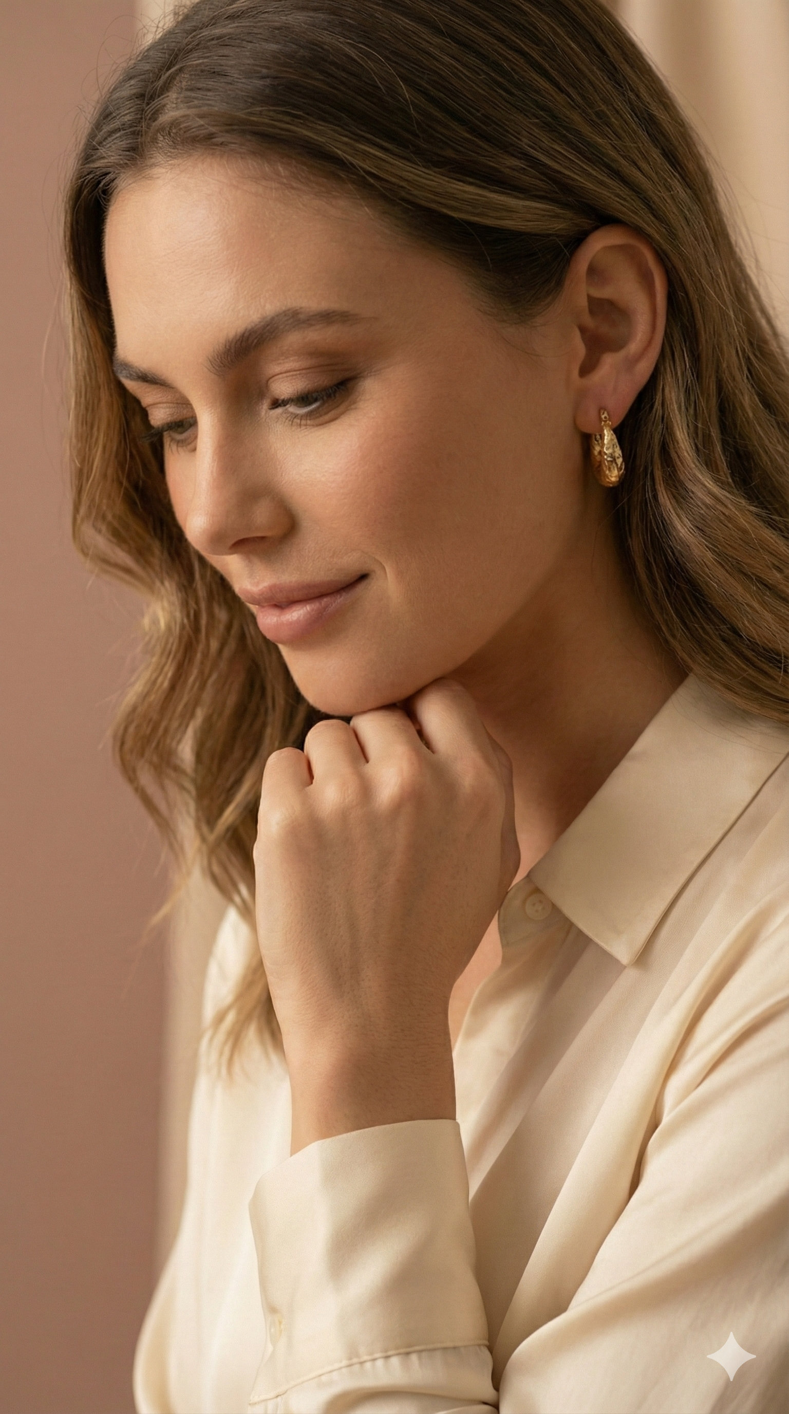 Carved Gold Chunky Hoop Earrings - Textured Huggies - ORYX TREND EaringElevate your earring stack with the ORYX trend Carved Gold Chunky Hoop Earrings. These small, substantial hoops feature a beautiful etched, starburst texture that catches the light and adds a vintage-inspired touch. Designed for comfortable, everyday wear, these huggies are the perfect size for adding a pop of golden glamour. A timeless and versatile addition to your ORYX trend collection of gold jewelry.Default Title#