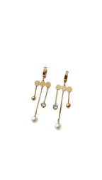 Cloud Dangle Drop Earrings