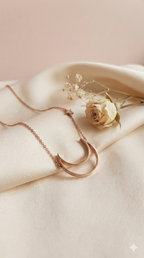 Dainty Crescent Moon & Star Necklace - Celestial Layering Jewelry