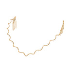 Elegant Slim Gold Headband