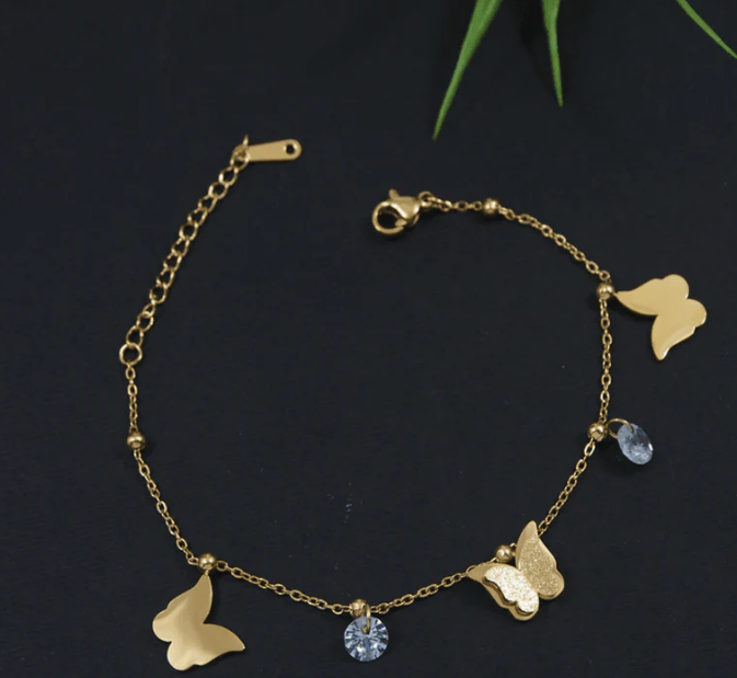Fluttera Charm Anklet