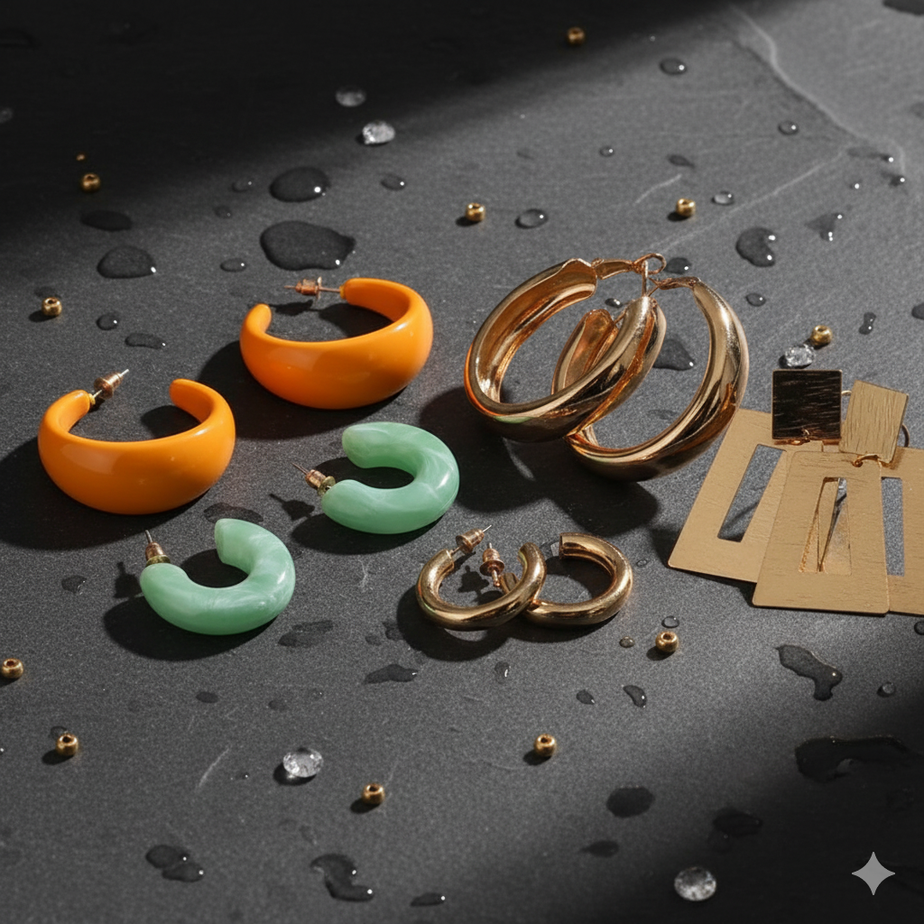 Color-Block Mixed Media Hoop Set for Everyday Use