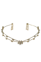 Gold Floral Hair Halo