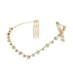 Gold Pearl Floral Hairband for Women & Girls - ORYX TREND Hair HaloAdd a touch of elegance to your look with this beautifully crafted gold pearl hairband. Designed with delicate pearls and floral accents, this lightweight headband offers a perfect blend of minimal style and premium feel. Ideal for weddings, parties, festive occasions, or everyday glam, it ensures a comfortable fit while enhancing your hairstyle effortlessly.Default Title#