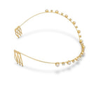 Gold Pearl Floral Hairband for Women & Girls - ORYX TREND Hair HaloAdd a touch of elegance to your look with this beautifully crafted gold pearl hairband. Designed with delicate pearls and floral accents, this lightweight headband offers a perfect blend of minimal style and premium feel. Ideal for weddings, parties, festive occasions, or everyday glam, it ensures a comfortable fit while enhancing your hairstyle effortlessly.Default Title#