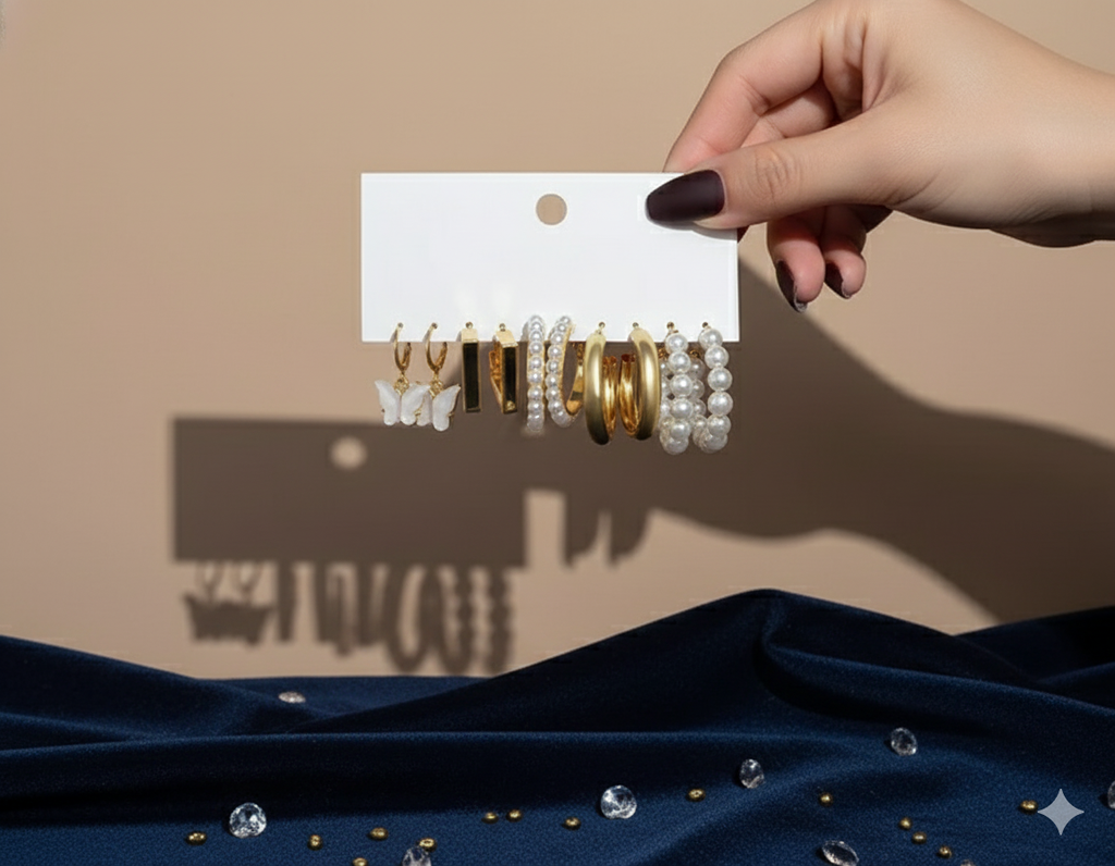 Gold, Pearl & 'LOVE' Hoop Earring Set - ORYX TREND EaringCollection: Set of six gold-toned earrings featuring trendy, romantic styles.Default Title#