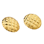 Gold-Toned Textured Round Stud Anti Tarnish Earring - ORYX TREND EaringGold-Toned Textured Round Stud Earrings – Anti-Tarnish, Minimal & Elegant .Default Title#