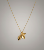 Golden Leaf Elegance Jewelry Set