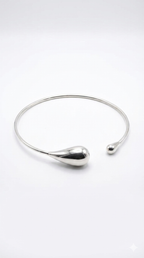 Luna Drop Torque Necklace