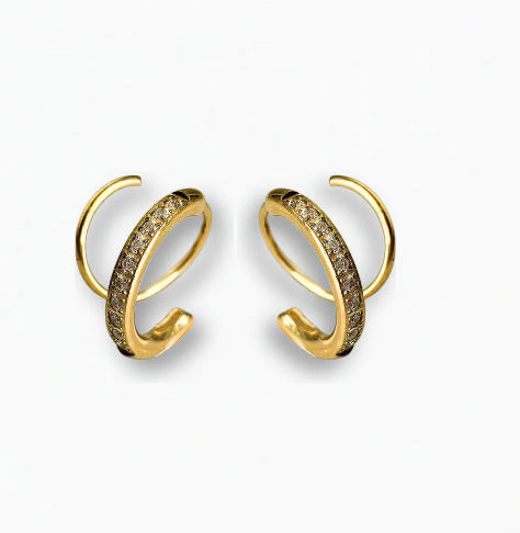 Minimal Gold Hoop Earrings