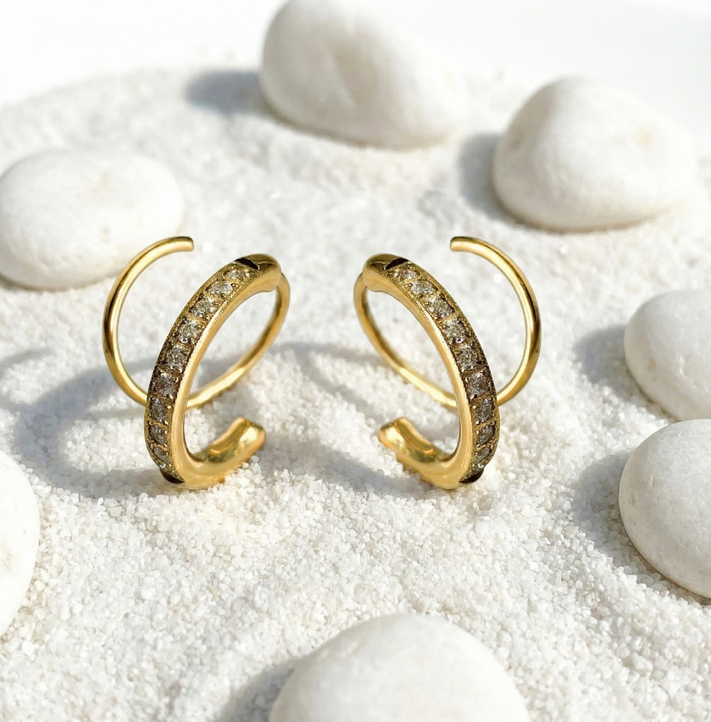 Minimal Gold Hoop Earrings