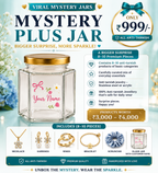 Mystery Jar – Premium Surprise Jewellery Gift Box  | Perfect Gift for Women & Girls - ORYX TREND Mini Jar#
