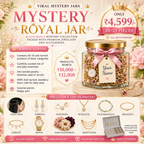 Mystery Jar – Premium Surprise Jewellery Gift Box  | Perfect Gift for Women & Girls - ORYX TREND Mini Jar#