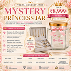 Mystery Jar – Premium Surprise Jewellery Gift Box  | Perfect Gift for Women & Girls - ORYX TREND Mini Jar#