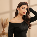 Pearl Cluster Dangle Earrings - ORYX TREND EaringDesign: Dramatic drop earrings featuring a dense cluster of various-sized faux pearls at the top, followed by longer, dangling pearl-tipped chains.Default Title#