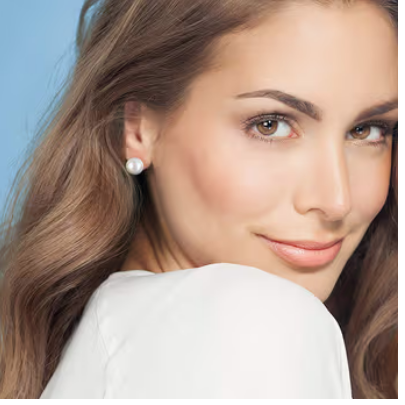 9-Pair Gold Toned Stud Earring Set