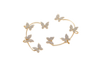 Sparkling Butterfly Ear Cuffs Set - ORYX TREND EaringDesign: Dazzling set of crystal-encrusted butterfly ear cuffs that wrap around the ear.Default Title#