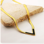 V-Shaped Women's Neck Necklace