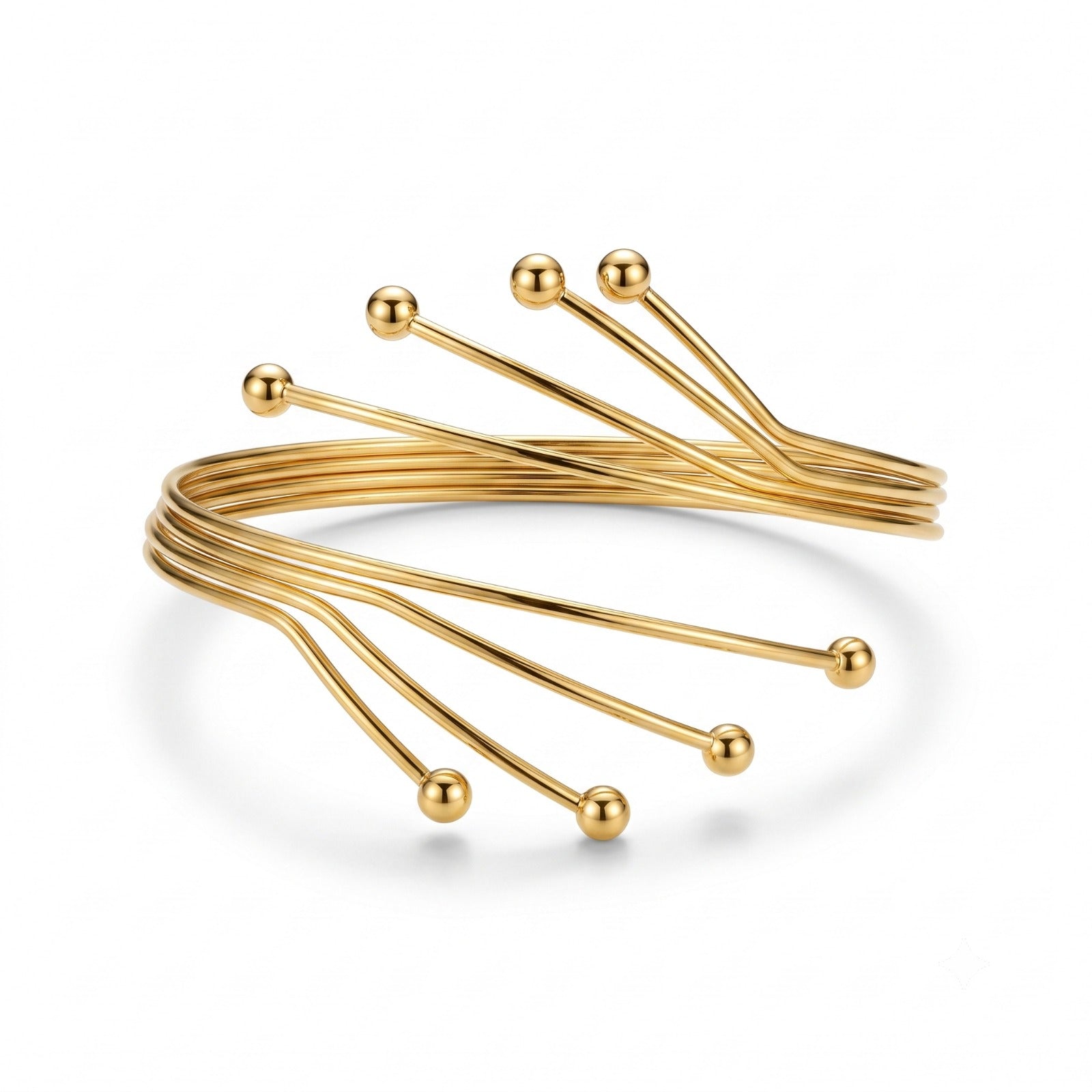 Elegant Gold Upper Arm Bracelet for Women