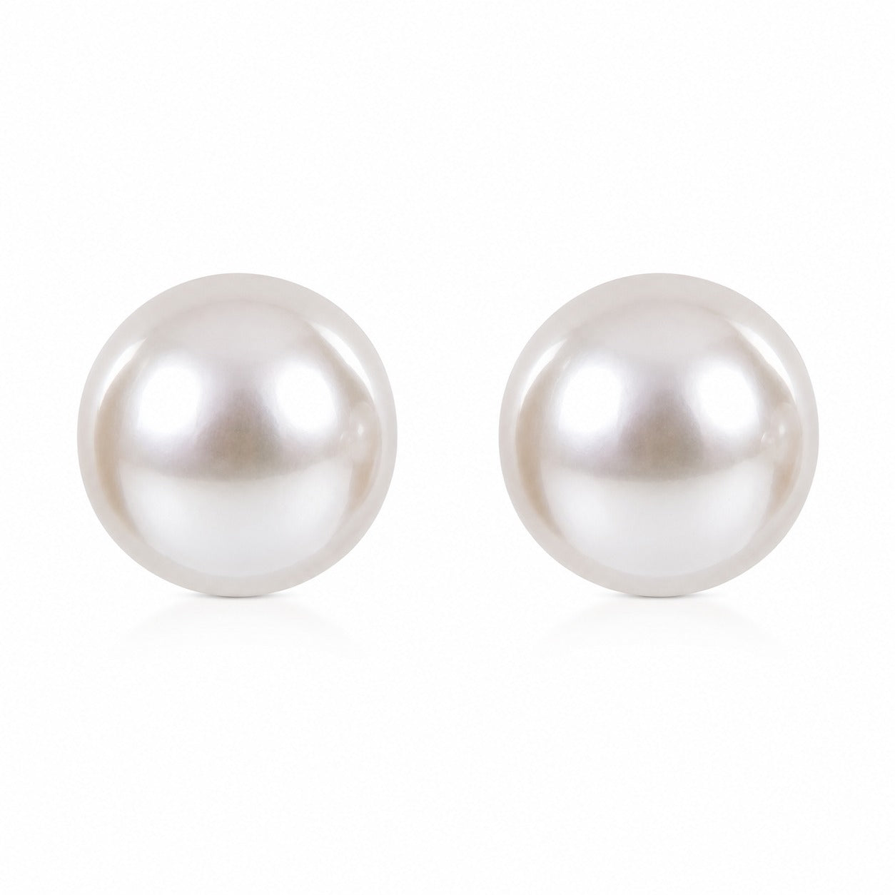 Classic Pearl Stud Earrings for Women