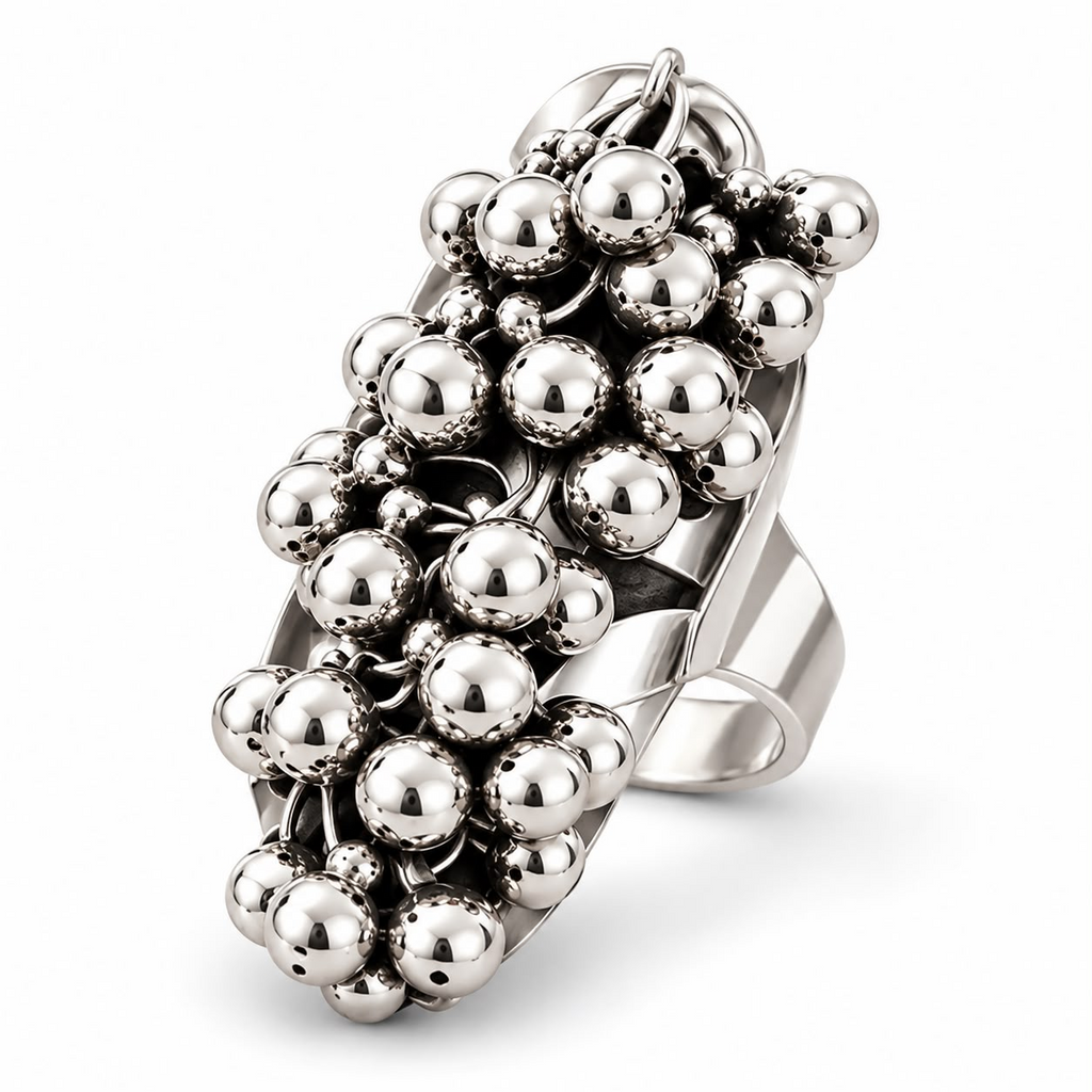 Oxidised Silver Ghungroo Bracelet for Women