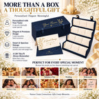 Personalized Jewelry Organizer Box – Elegant Gift for Women, Custom Name Jewelry Storage Case
