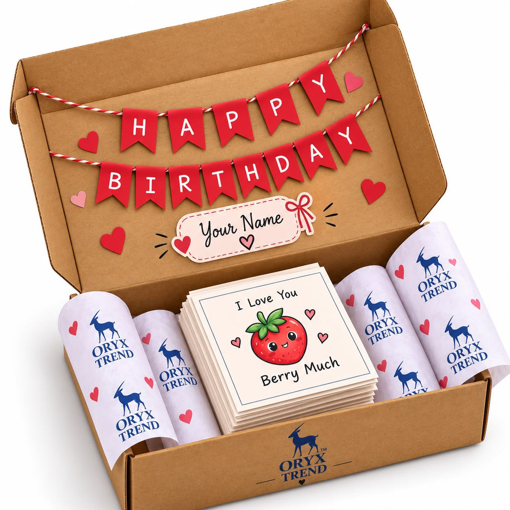 Personalized Birthday Gift Box – Happy Birthday Surprise Gift Set